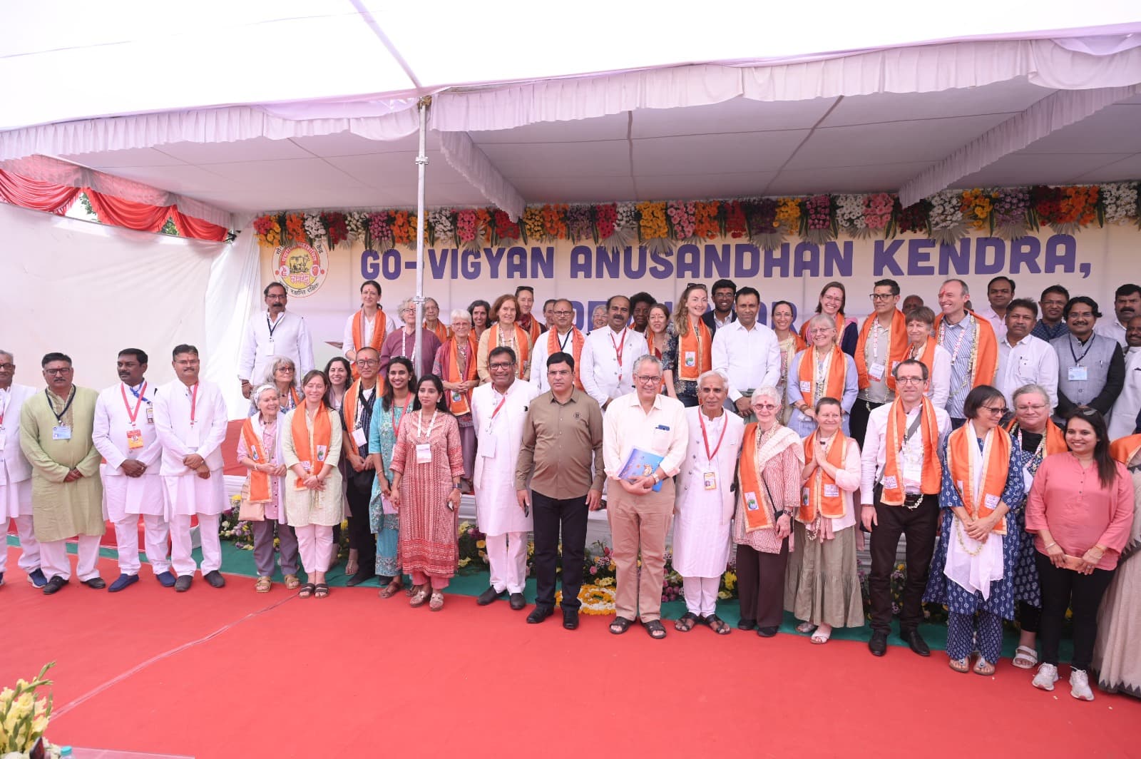 G20 Civil20 group photo at GVAK Deolapar