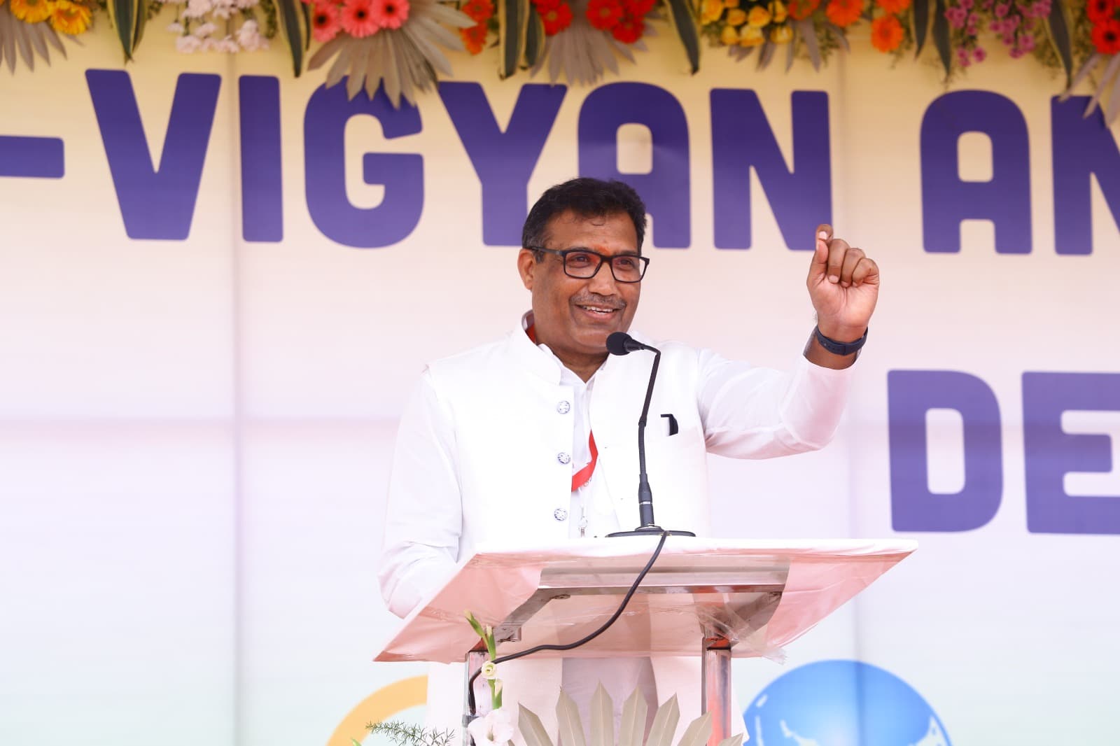 Padmesh Gupta making a point at G20 — appreciated by delegates
