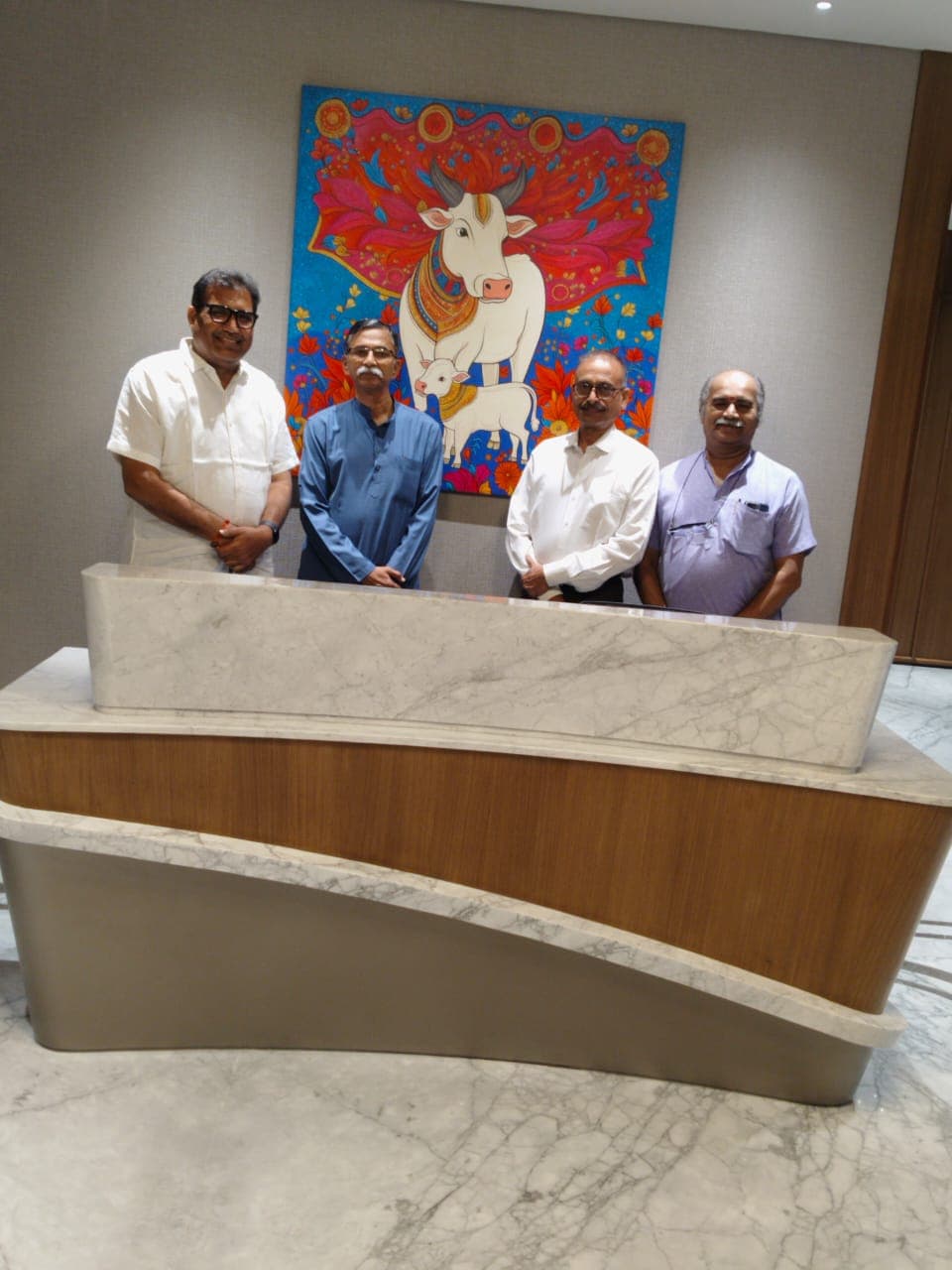 Padmesh Gupta at national event