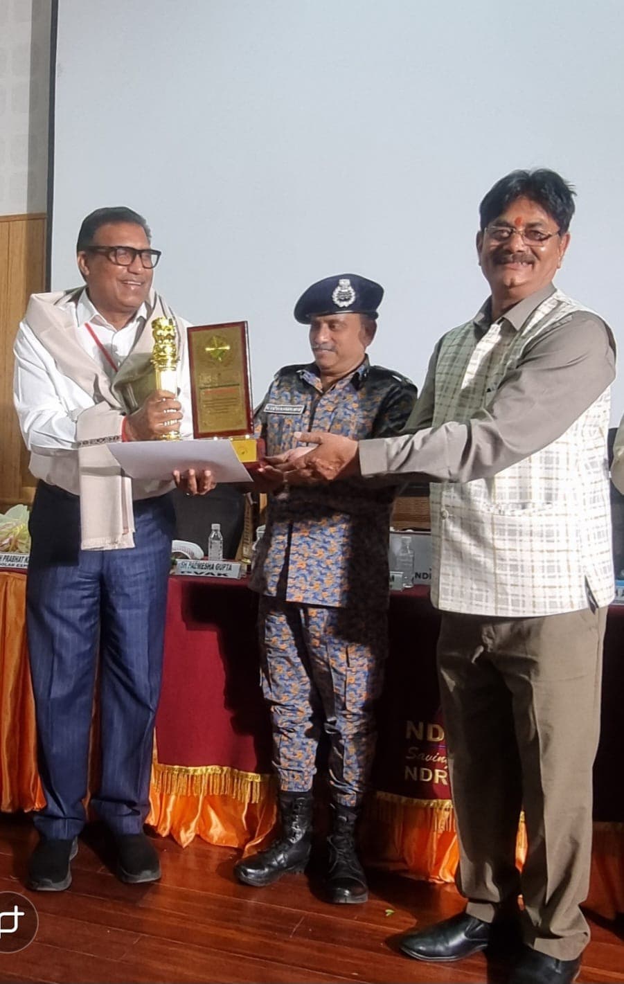 Padmesh Gupta at national event